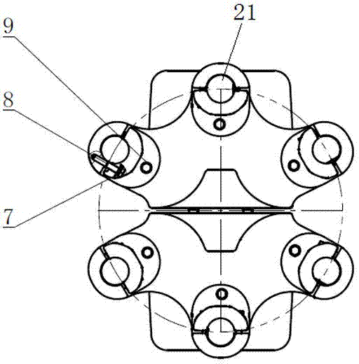 Tubular bus split conductor clamp fitting