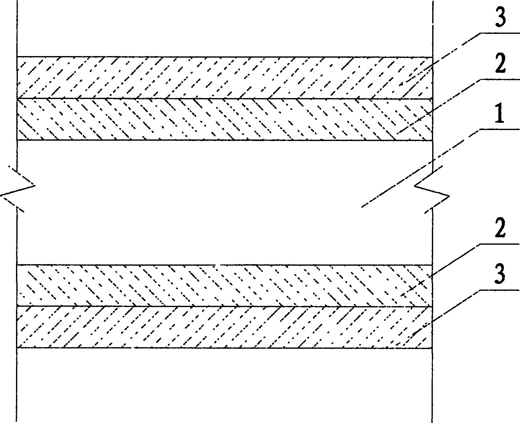 A-grade fireproof and heat insulation sandwich plate and processing method thereof