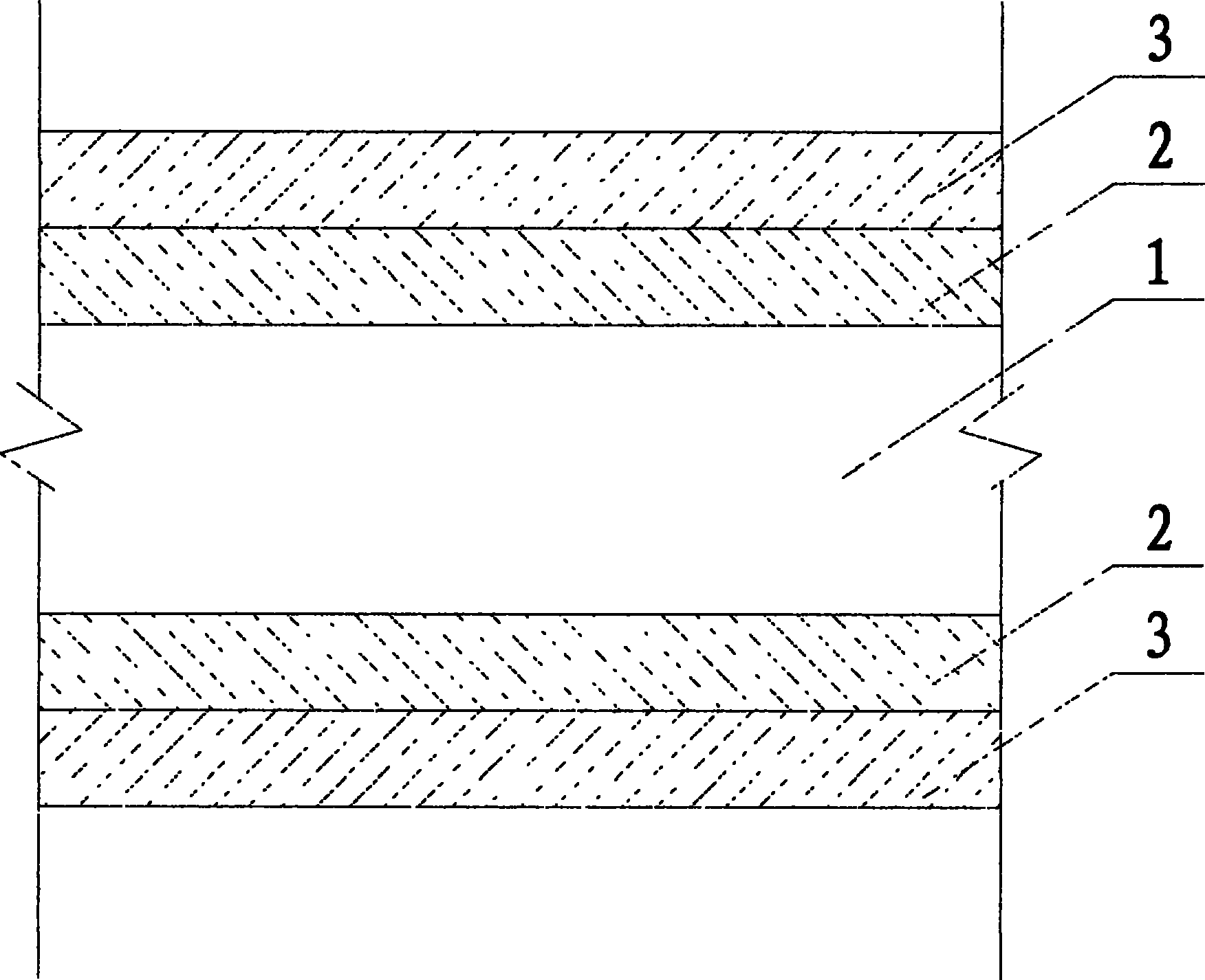 A-grade fireproof and heat insulation sandwich plate and processing method thereof