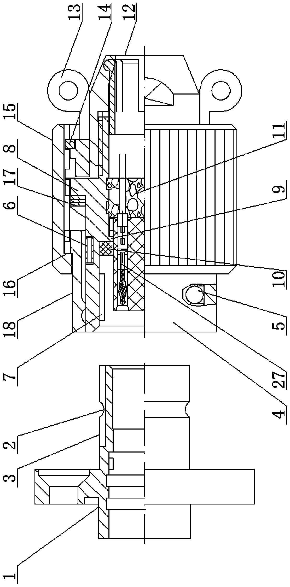 Jump ring type self-locking anti-loose connector