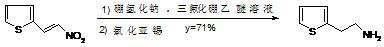 Synthetic method of 2-thiofuran ethylamine