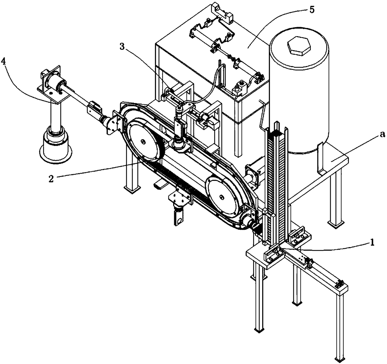 A paint brush automatic glue filling system and method