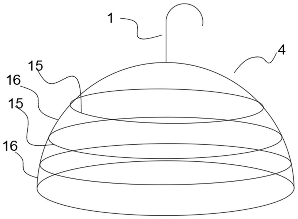 Stored grain insect on-line monitoring device