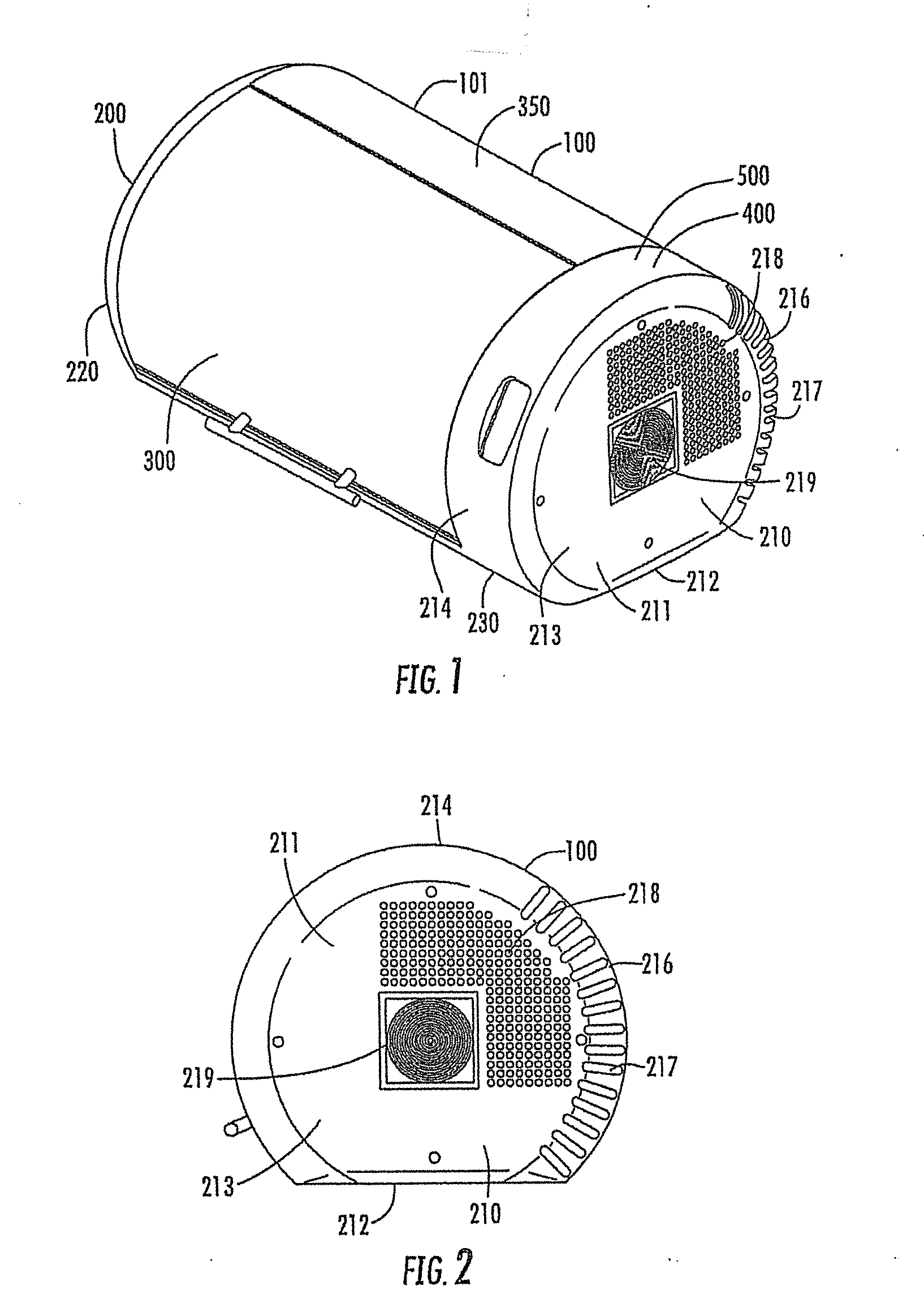 Counter-top produce refrigeration and ozonation system and method