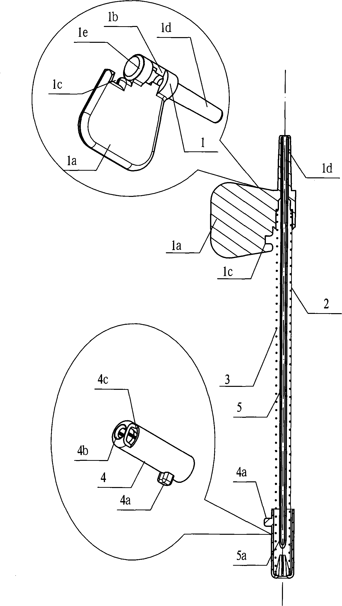 Disposable safety vein puncture needle