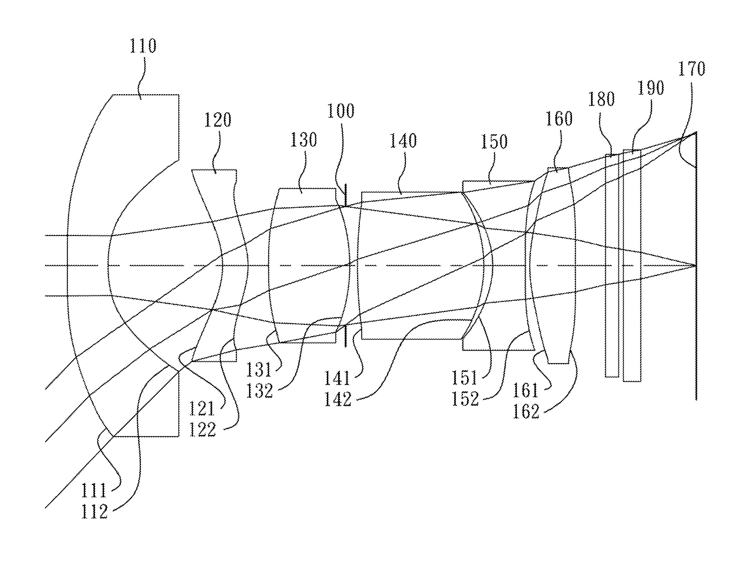 Wide-angle optical lens assembly