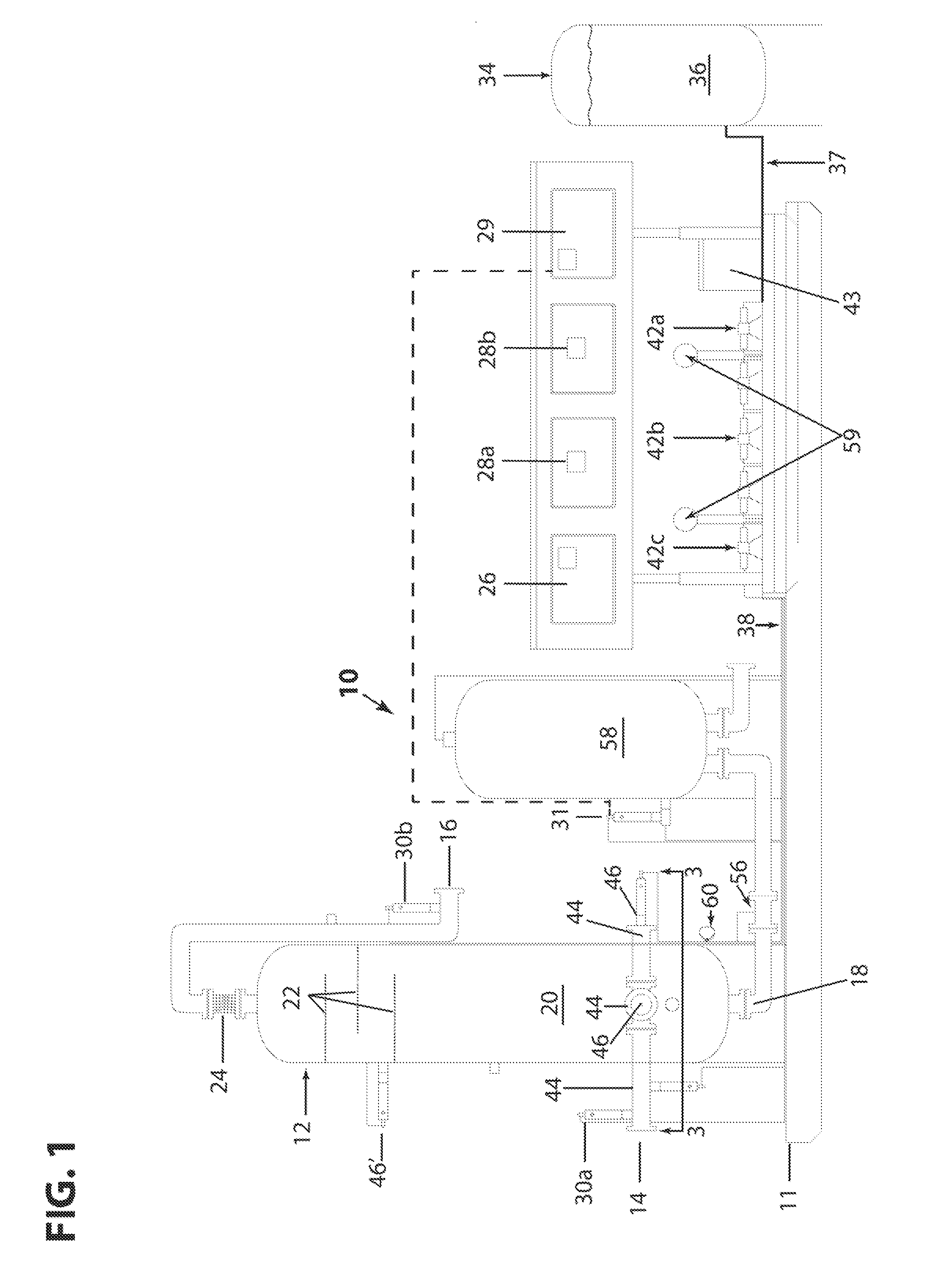 Process stream decontamination systems and methods