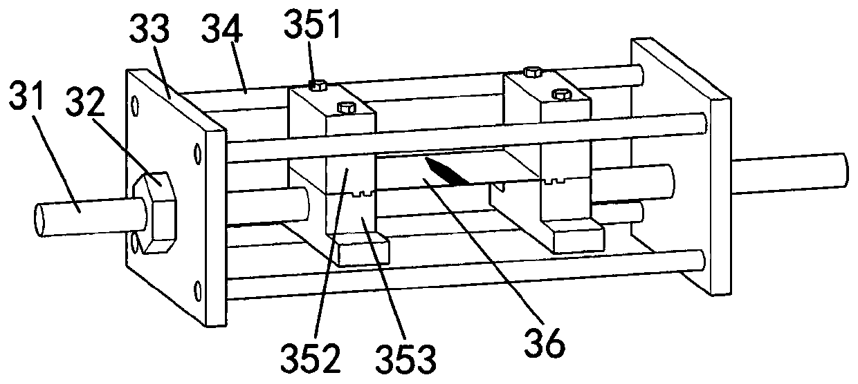 Electric tree test device of silicone rubber material for cable accessory and sample manufacturing method