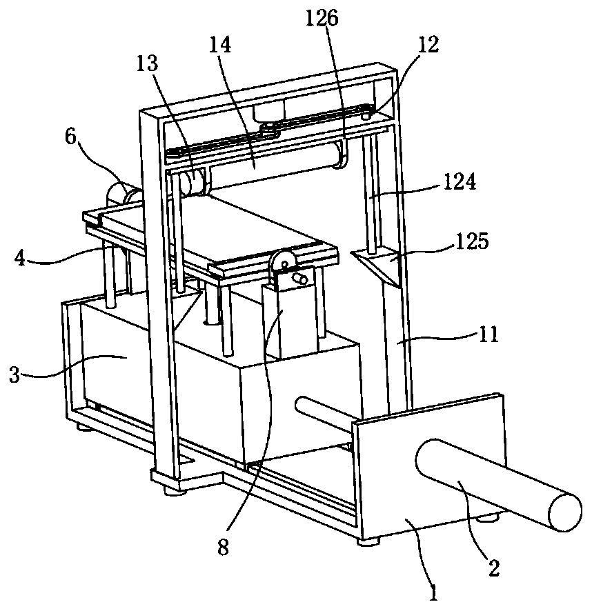 Panel polishing device for square reading bookshelf production