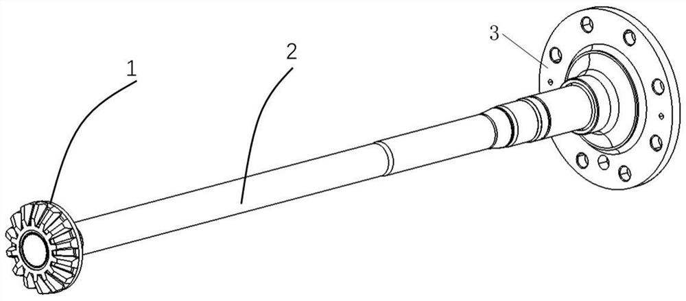 Method for forecasting ultimate bearing capacity of automobile semi-axle