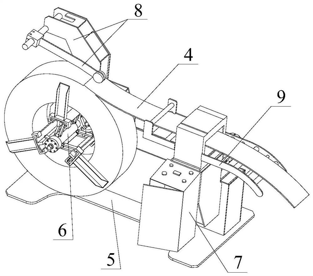 Aluminum coil variable-frequency cleaning mechanism