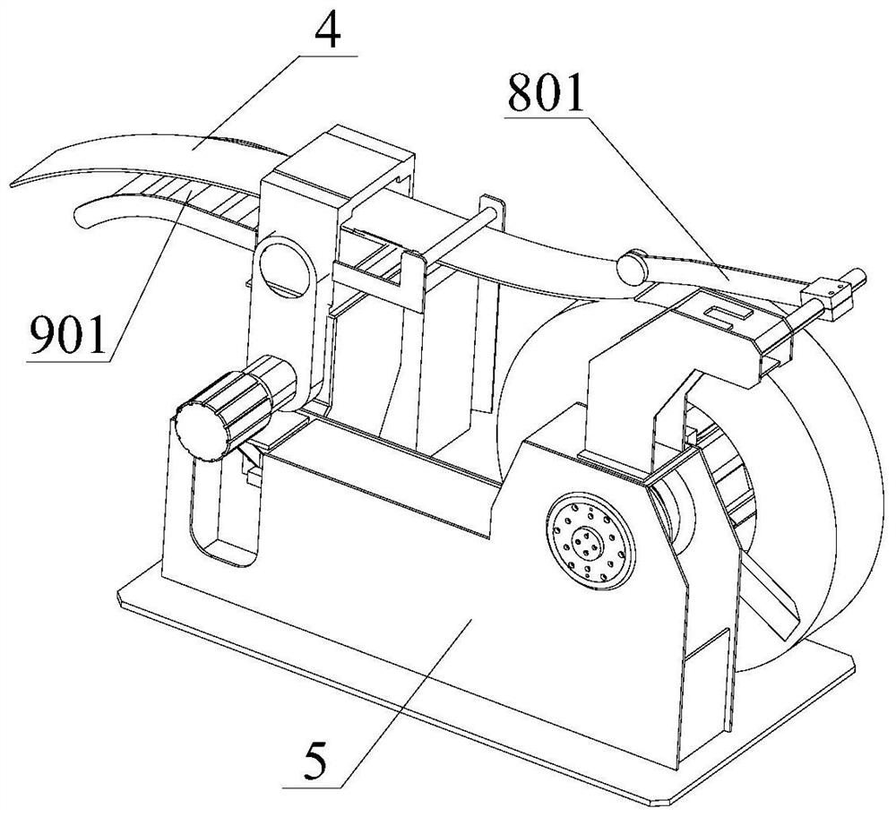 Aluminum coil variable-frequency cleaning mechanism