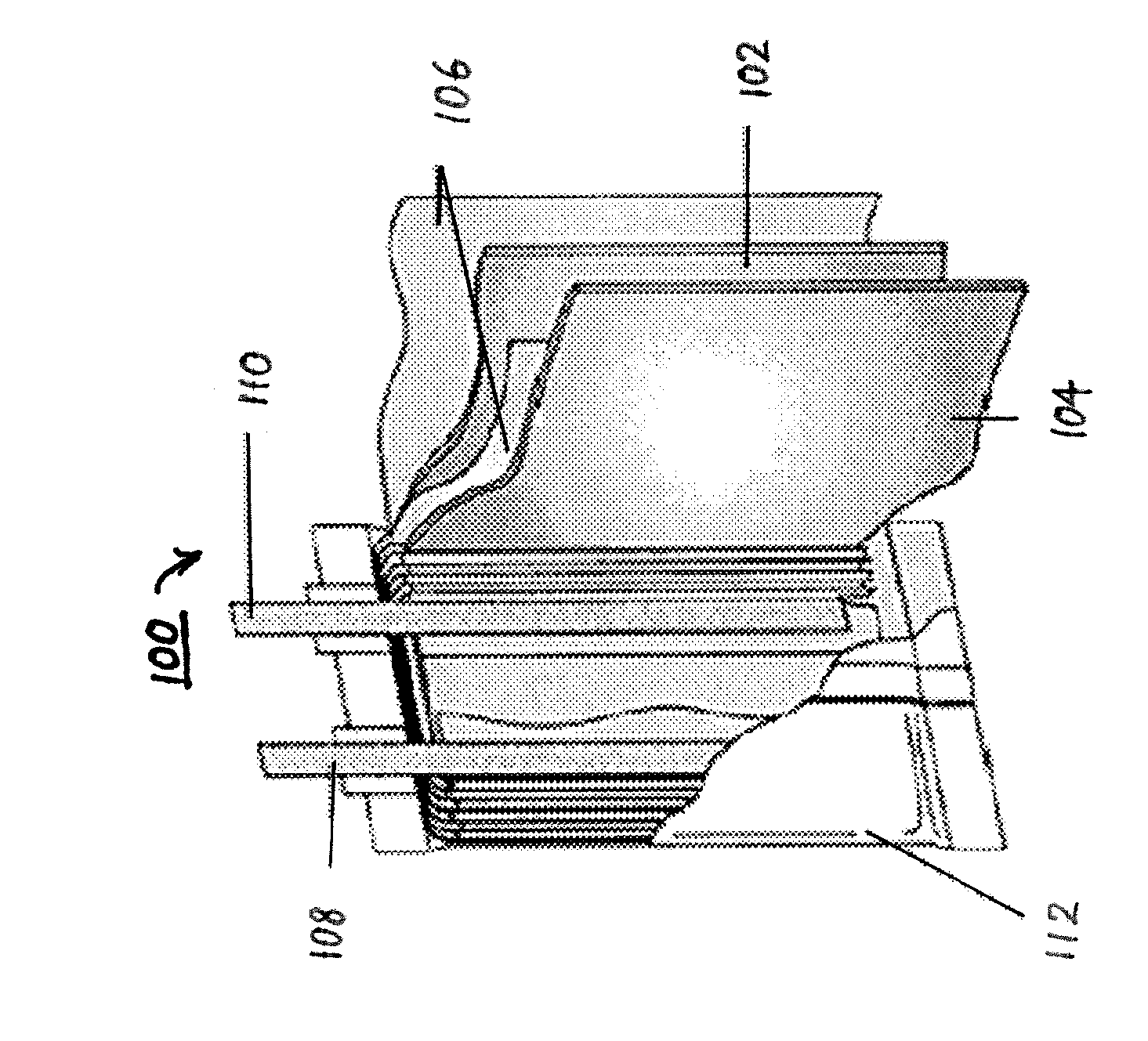 High energy lithium ion batteries with particular negative electrode compositions