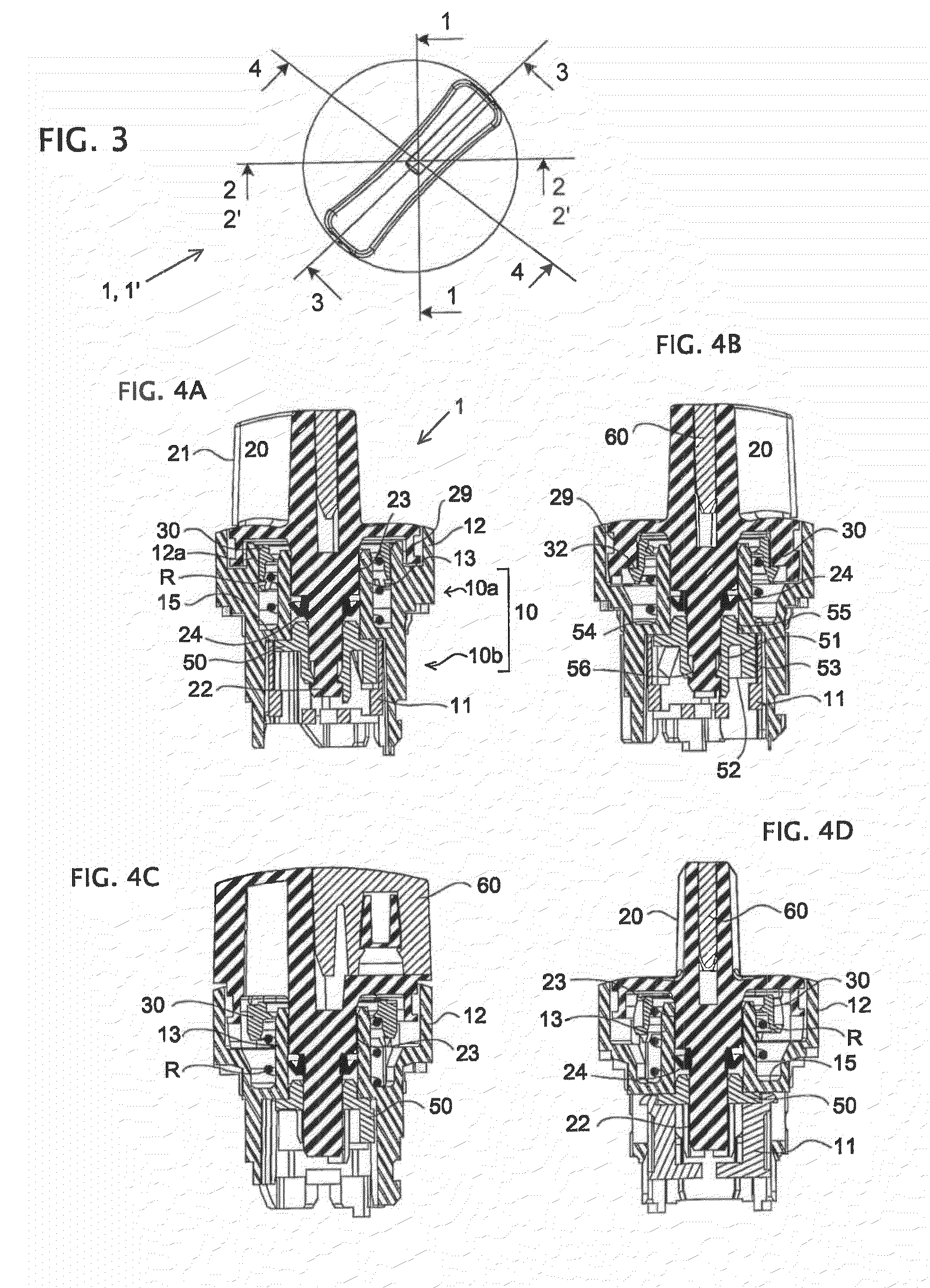 Rotary knob for electrical system