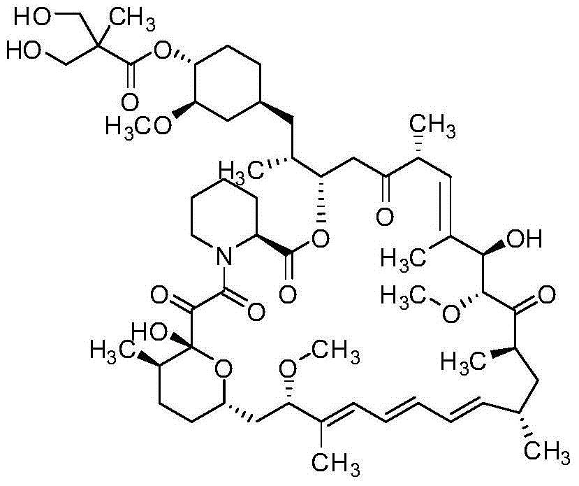 Method for preparing high-purity temsirolimus