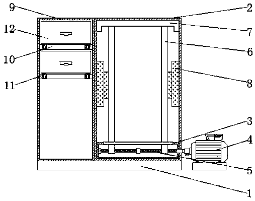 Novel environment-friendly rubbish sorting equipment