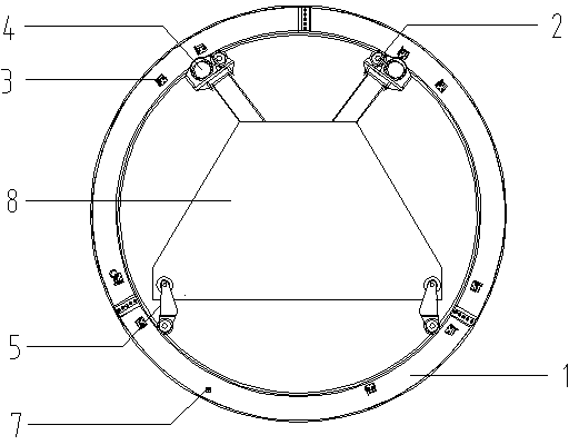 Steel arch assembling machine