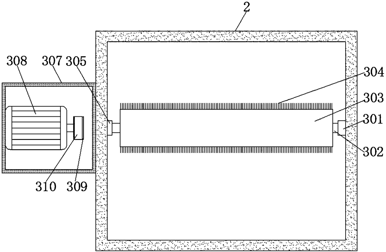 Cleaning device used for solar cell panel