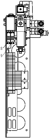 Active control type air valve plate