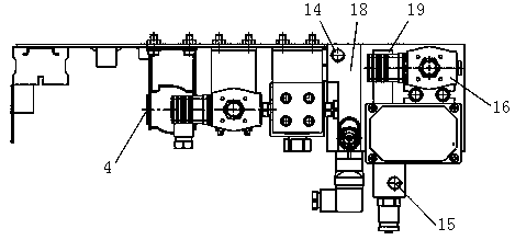 Active control type air valve plate