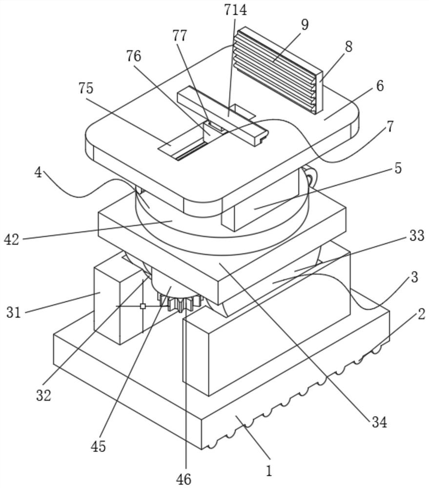 Multi-angle display device for computer