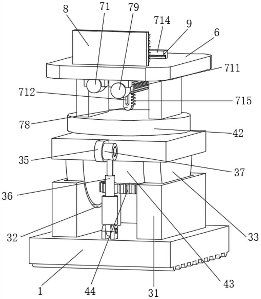 Multi-angle display device for computer