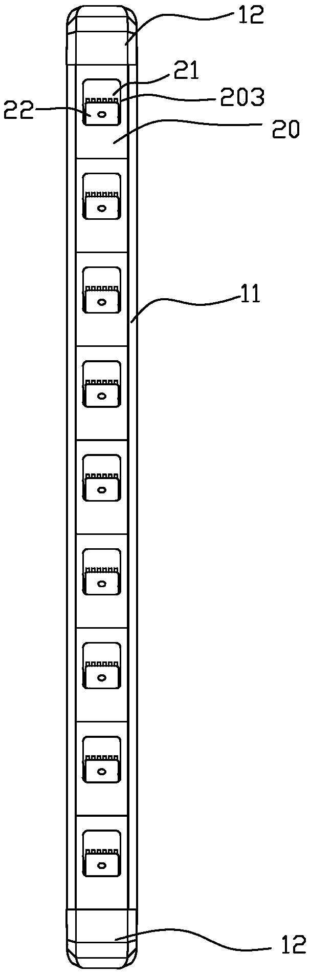 Cultivation column and vertical water cultivation planting equipment