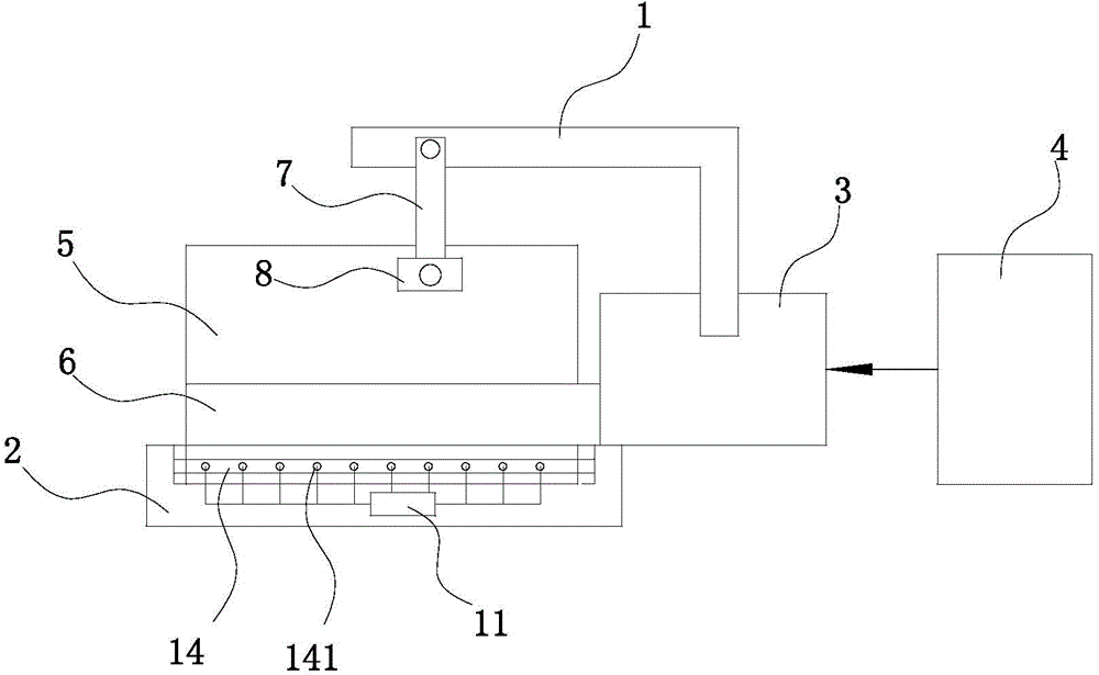 Sheet metal machining device based on torque adjustment and multi-point pressure detection