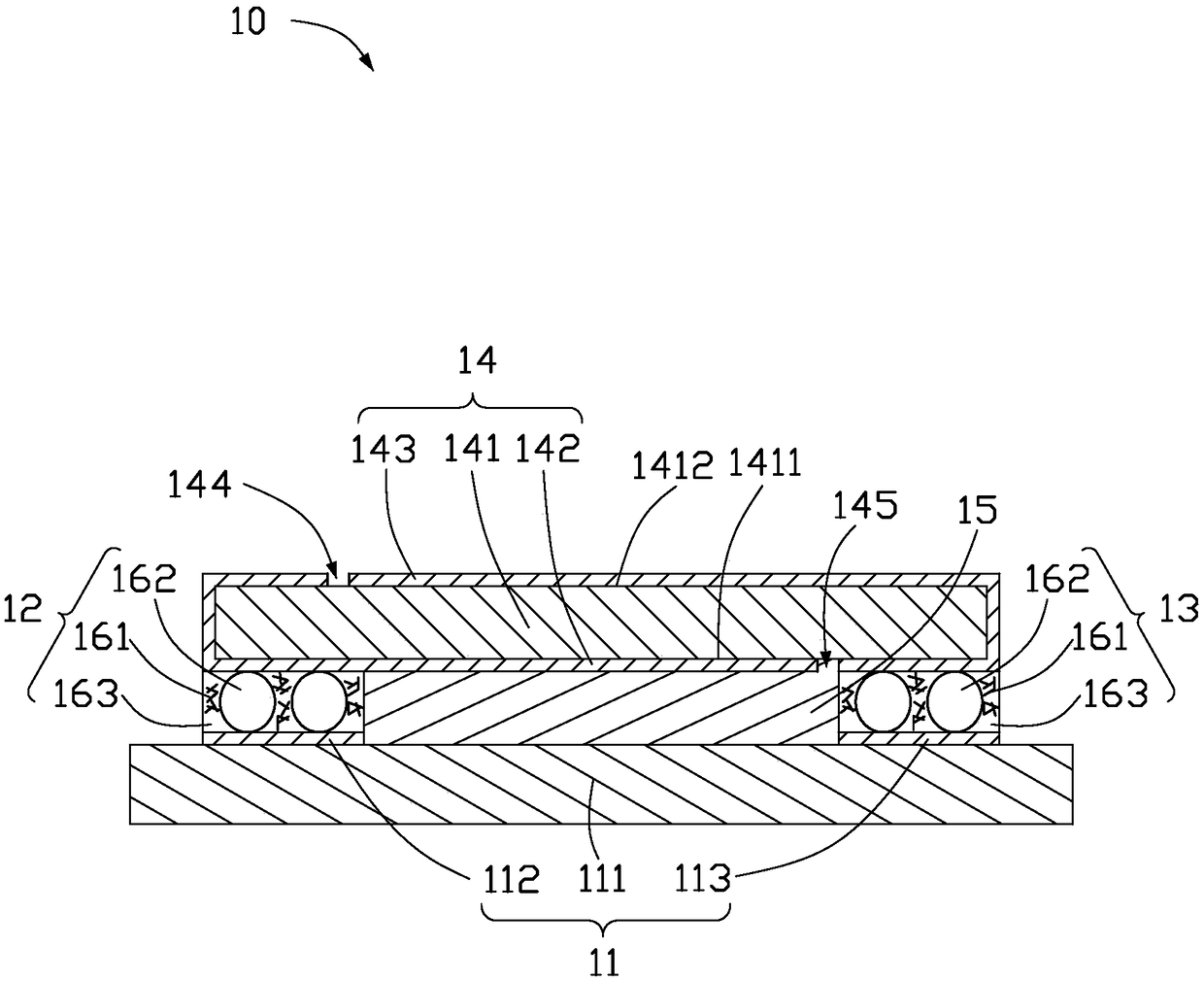 Haptic feedback module, preparation method thereof and touch control device thereof