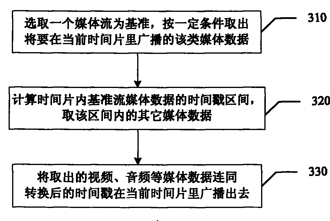 Apparatus, system and method for synchronously playing video data and audio data