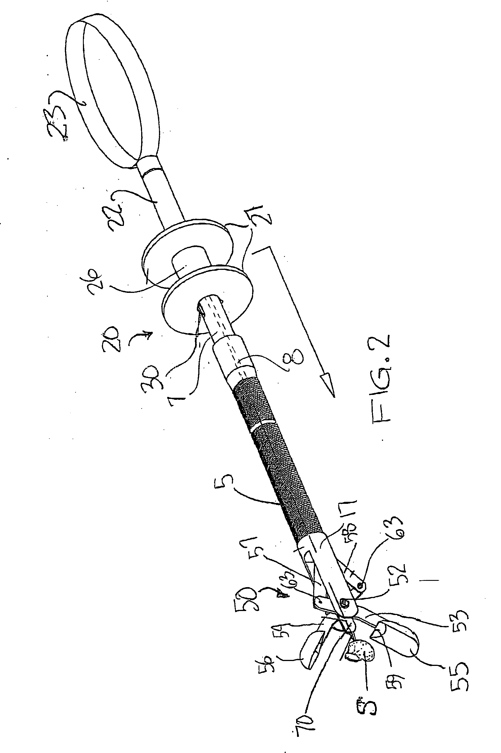 Needle biopsy forceps with integral sample ejector