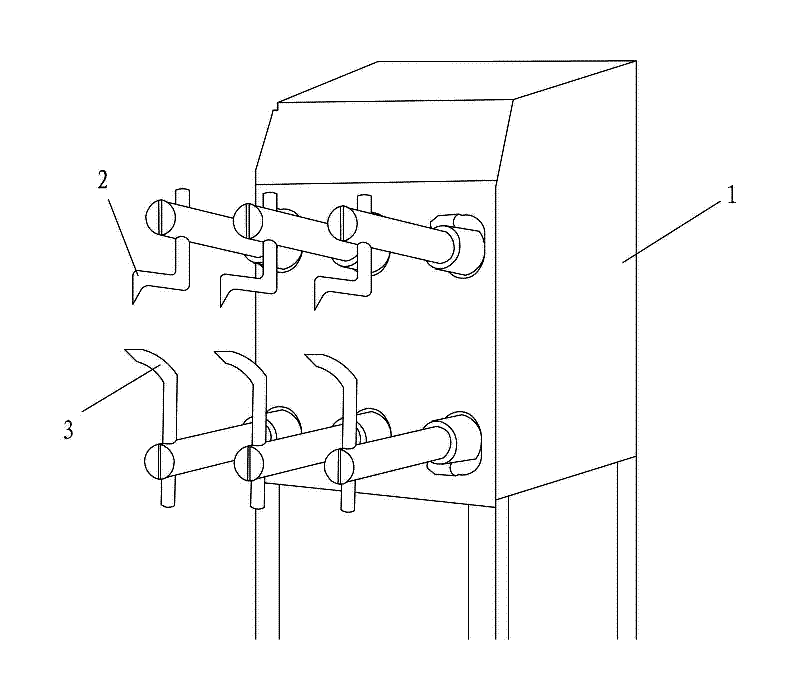 Electric welder provided with multiple welding heads