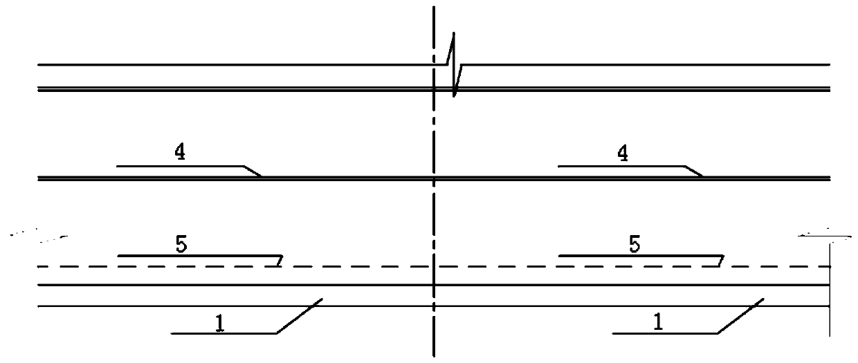 A basement floor structure with high anti-floating and anti-crack performance and its design method