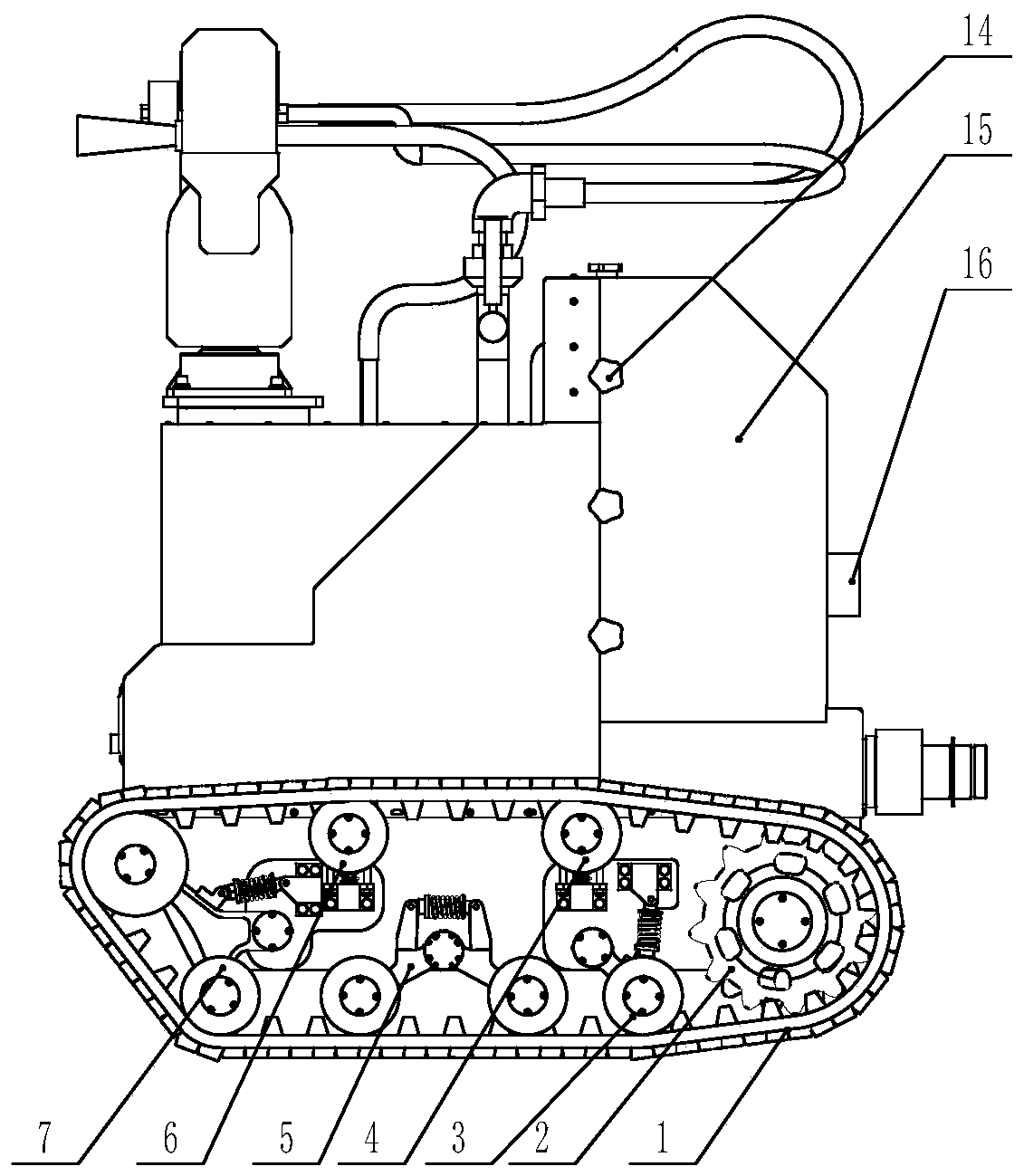 Intelligent fire-fighting system and method for transformer substation