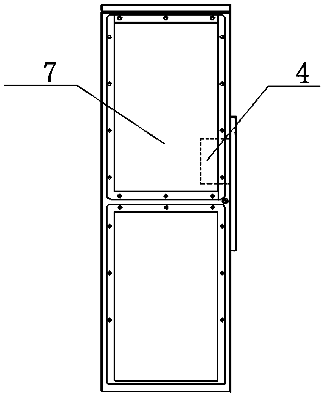 Underground coal mine intelligent air window and adjusting system and method thereof