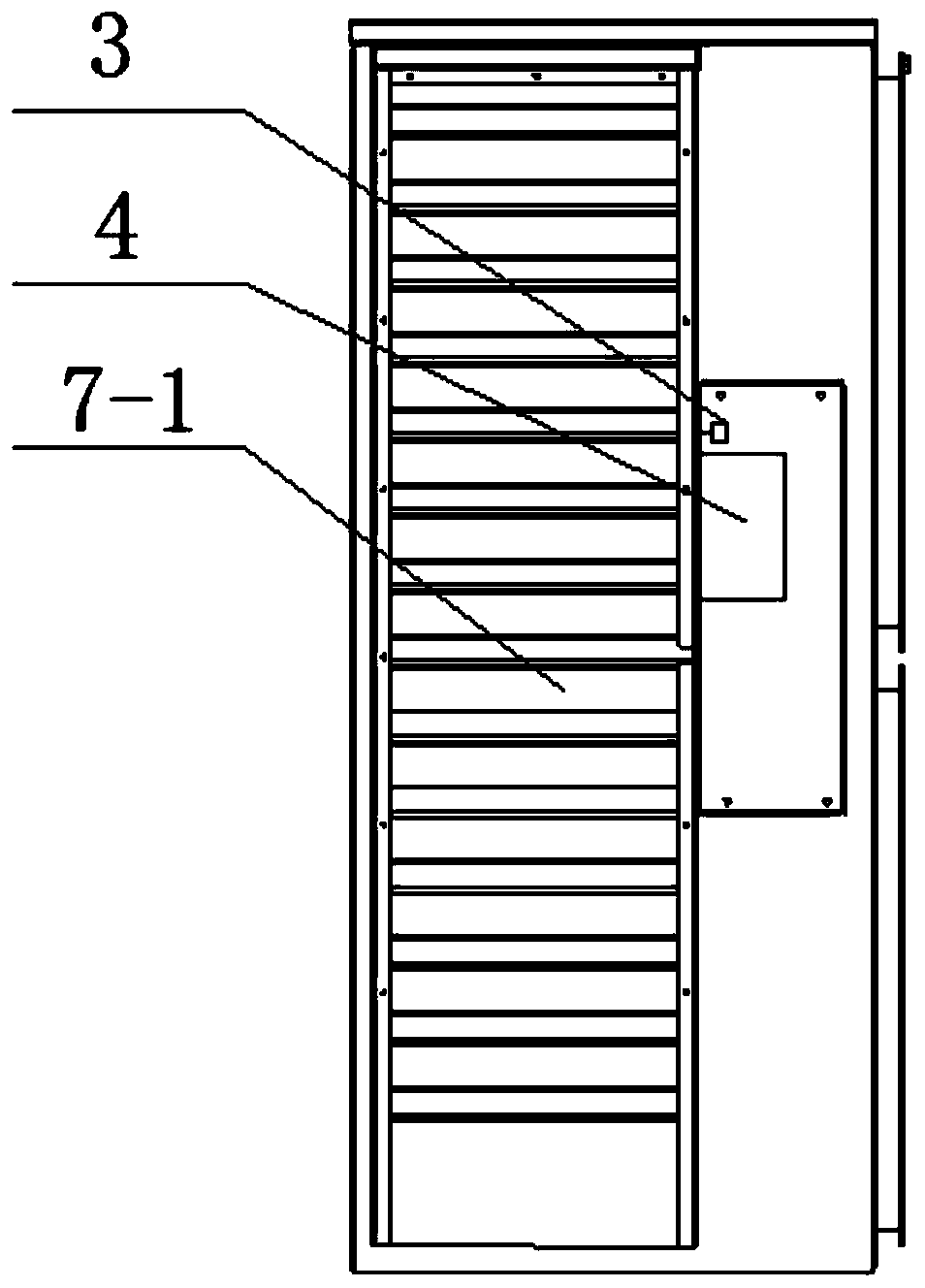 Underground coal mine intelligent air window and adjusting system and method thereof