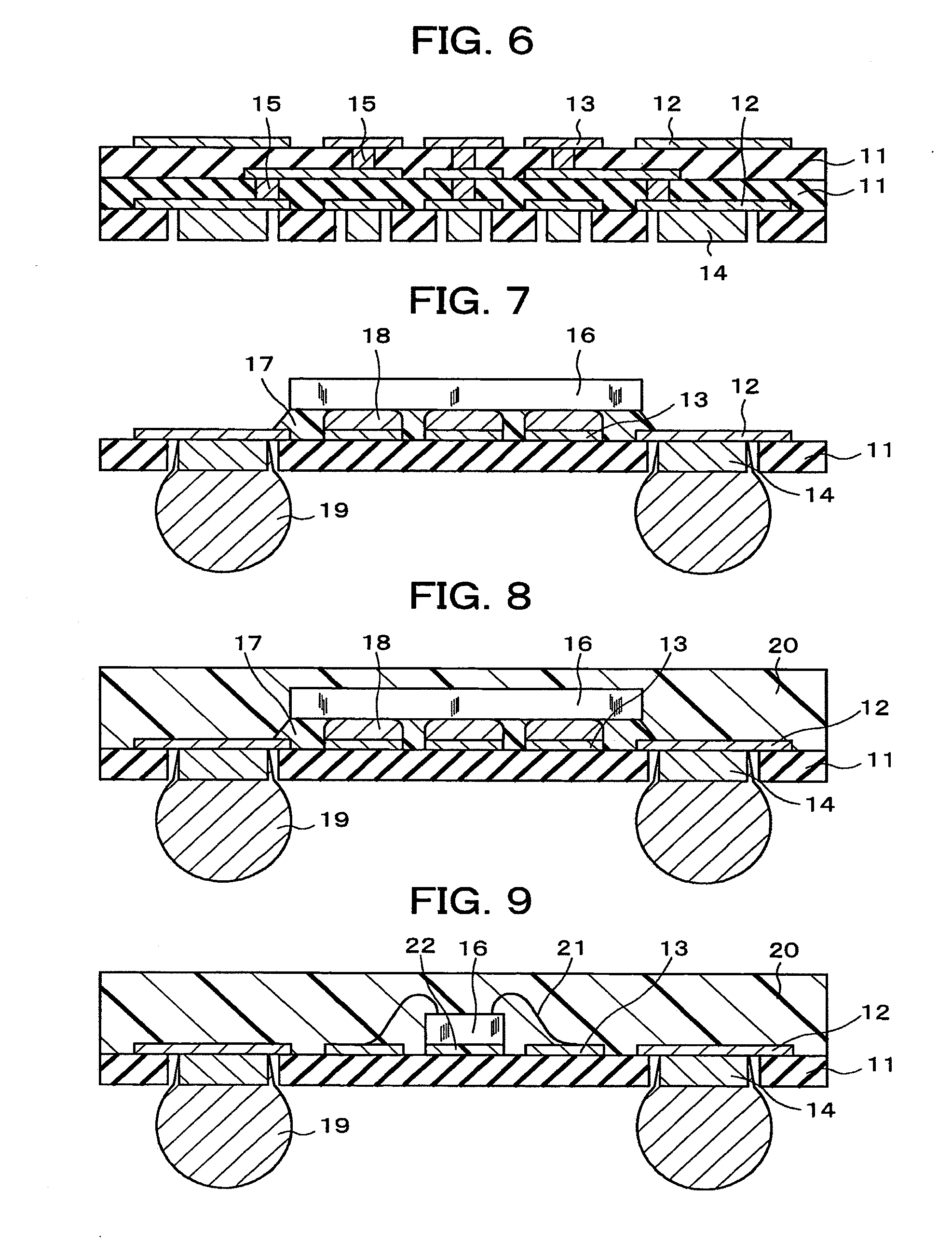 Wiring boad, semiconductor device in which wiring board is used, and method for manufaturing the same