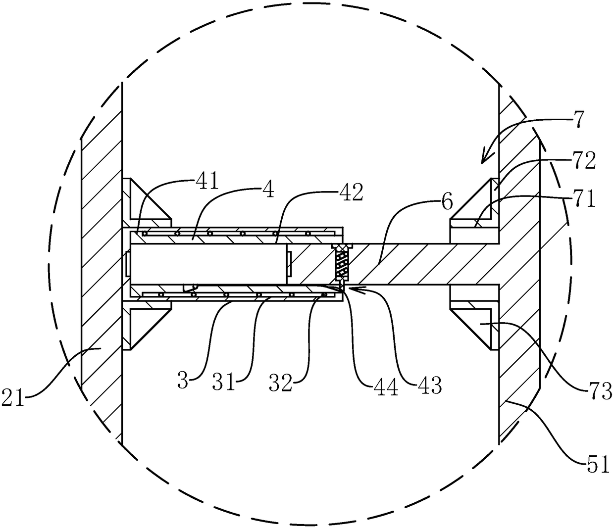 Glass curtain wall and dismounting method thereof