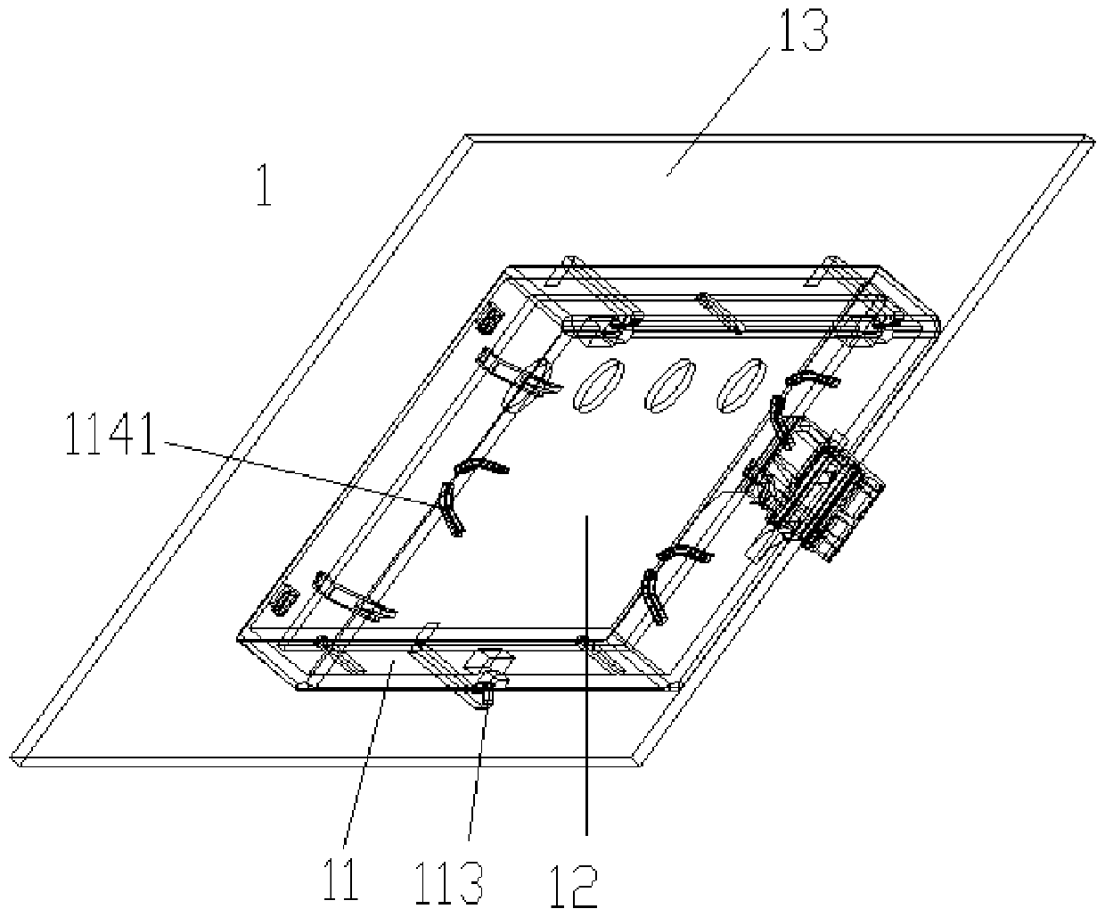 Display box assembly and air conditioner