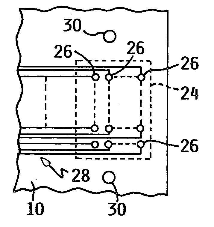 Reduced stress relaxation in elastomeric compression structures adapted for use with electrical components