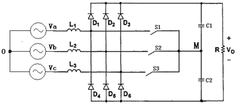 Novel three-phase PFC (power factor correction) rectifier