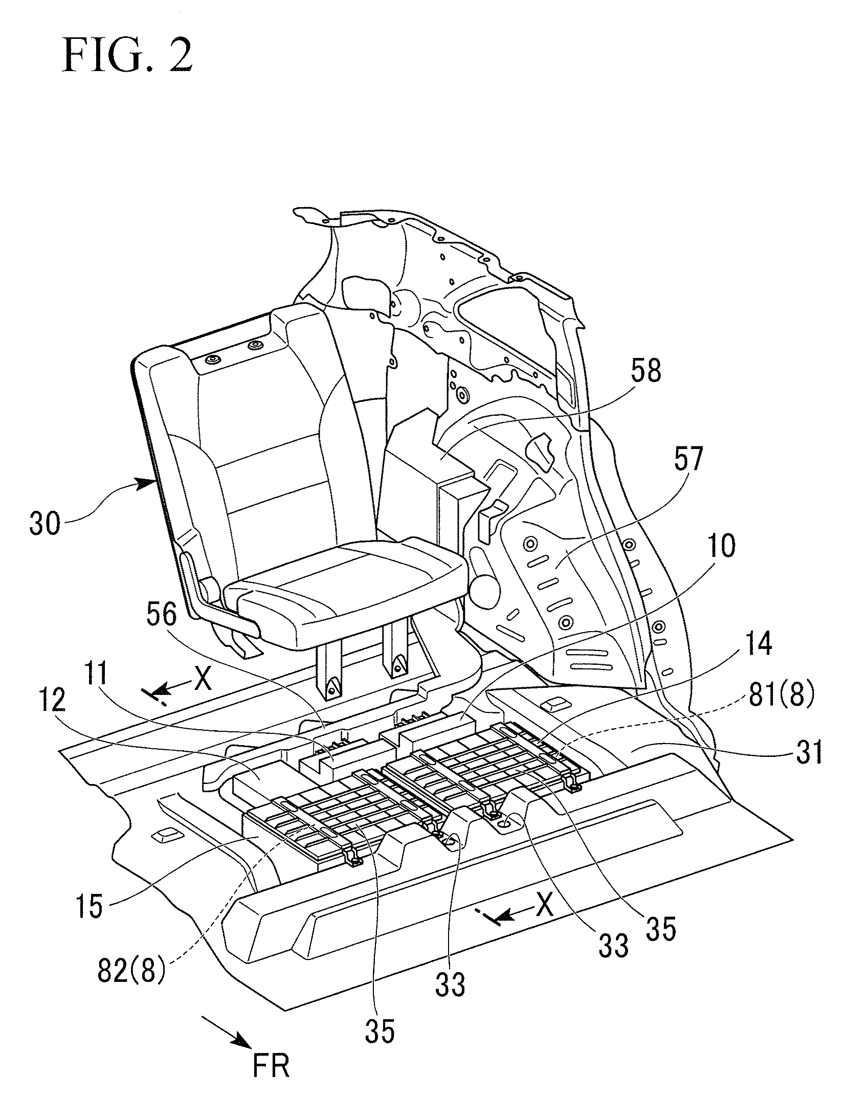 Cooling Structure For Batteries and Electrical Units