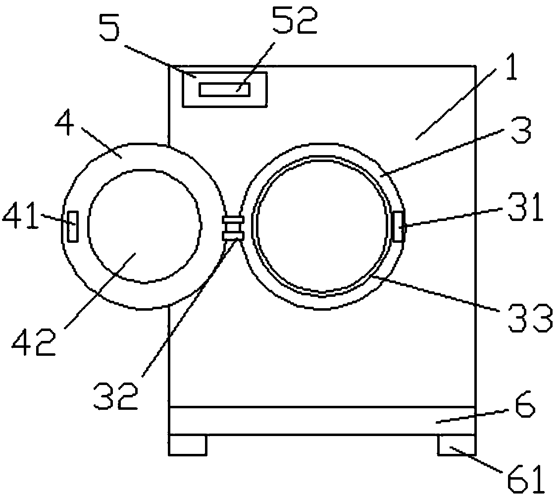 Full-automatic intelligent washing machine