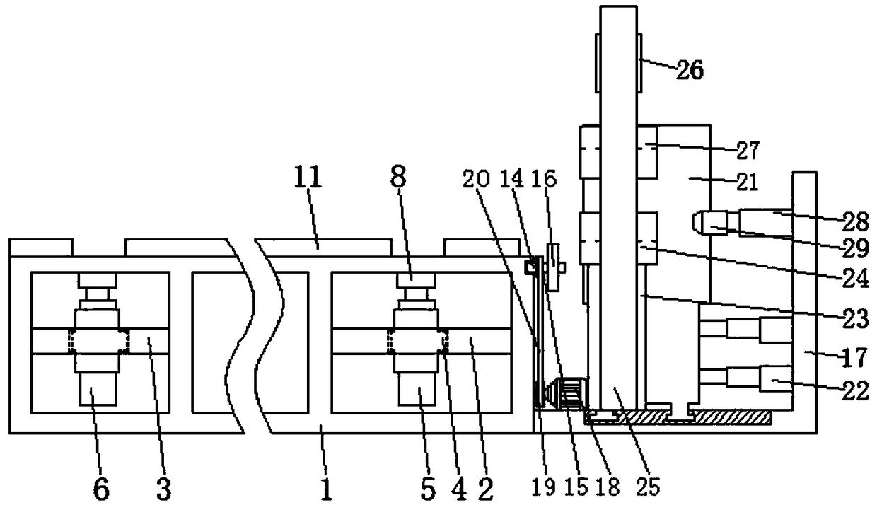 CPVC (chlorinated polyvinyl chloride) double-out electric pipe expanding machine