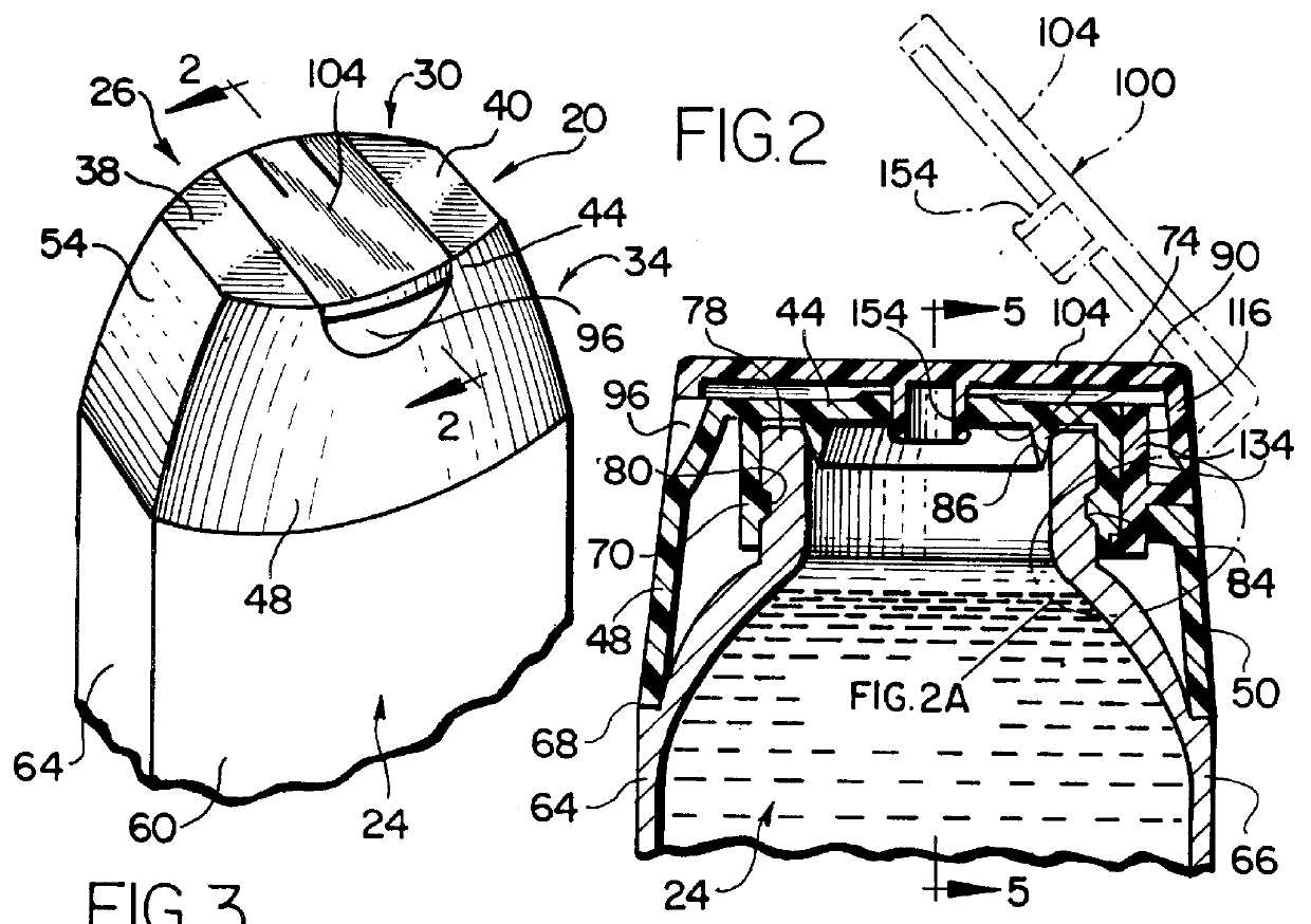 Method and apparatus for securing the same hinged lid assembly to each of a plurality of different containers