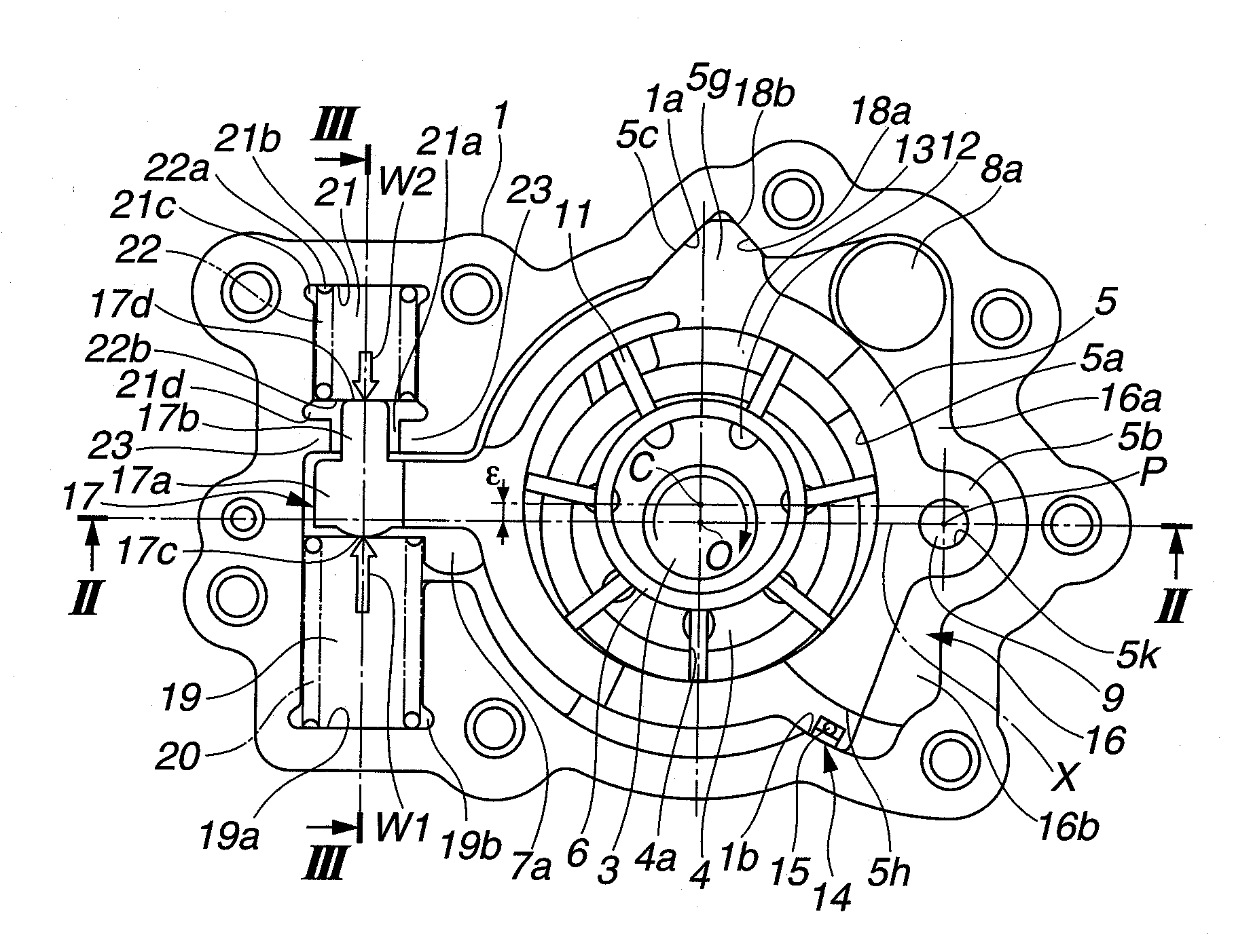 Variable displacement pump