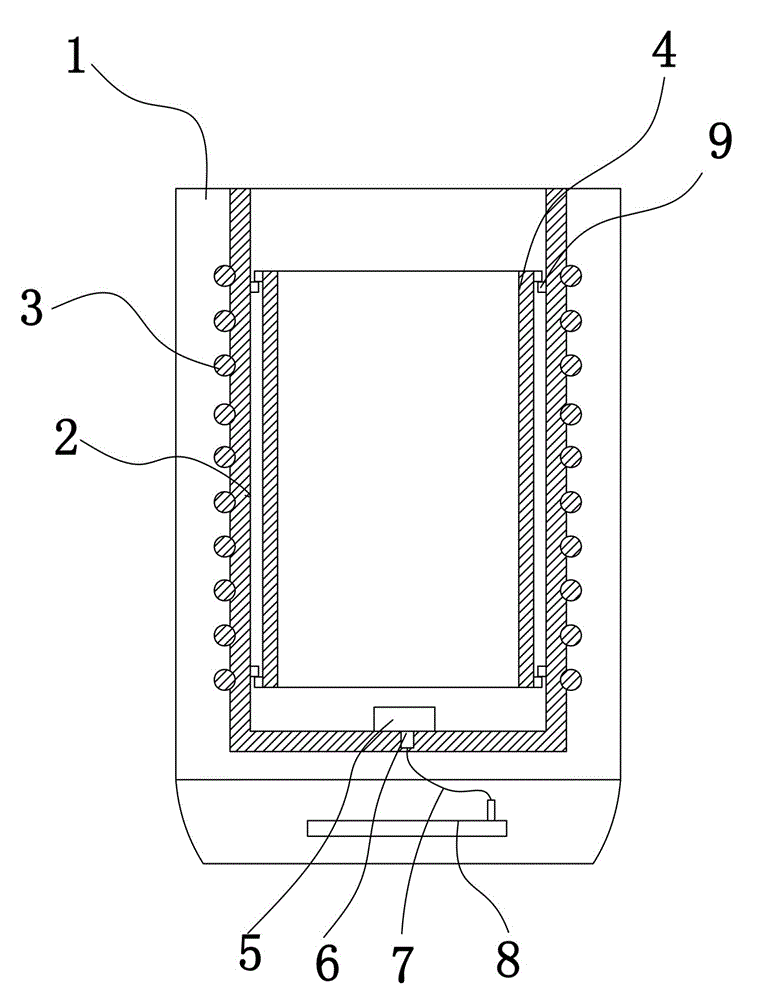 Electromagnetic liquid heater