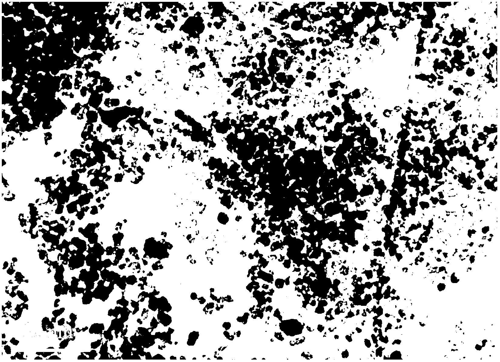 Method for preparing powder material with electrochemical cathode