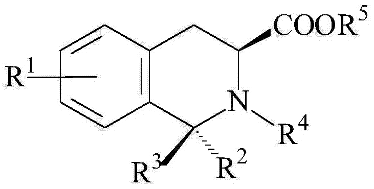 Application of 3-carboxylic acid tetrahydroisoquinoline derivatives in the preparation of drugs for treating dopaminergic neurological diseases