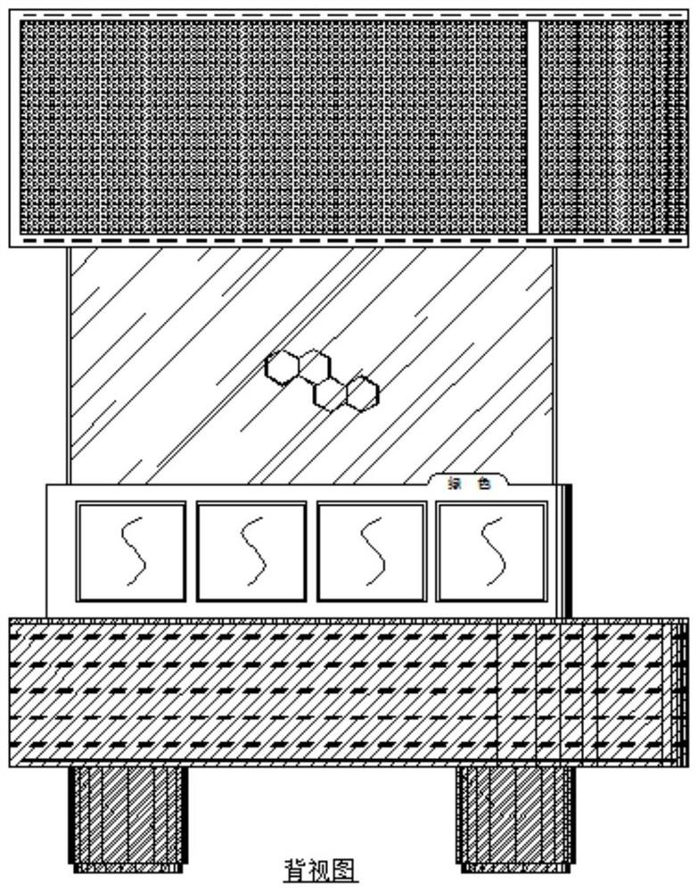 Indoor display cabinet